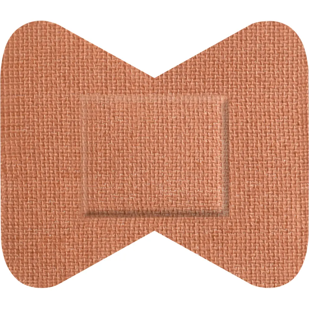 Bandages en tissu stériles pour bouts de doigts 2" x 1.75" 50 /Bte