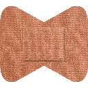 Bandages en tissu stériles pour bouts de doigts 2" x 1.75" 50 /Bte
