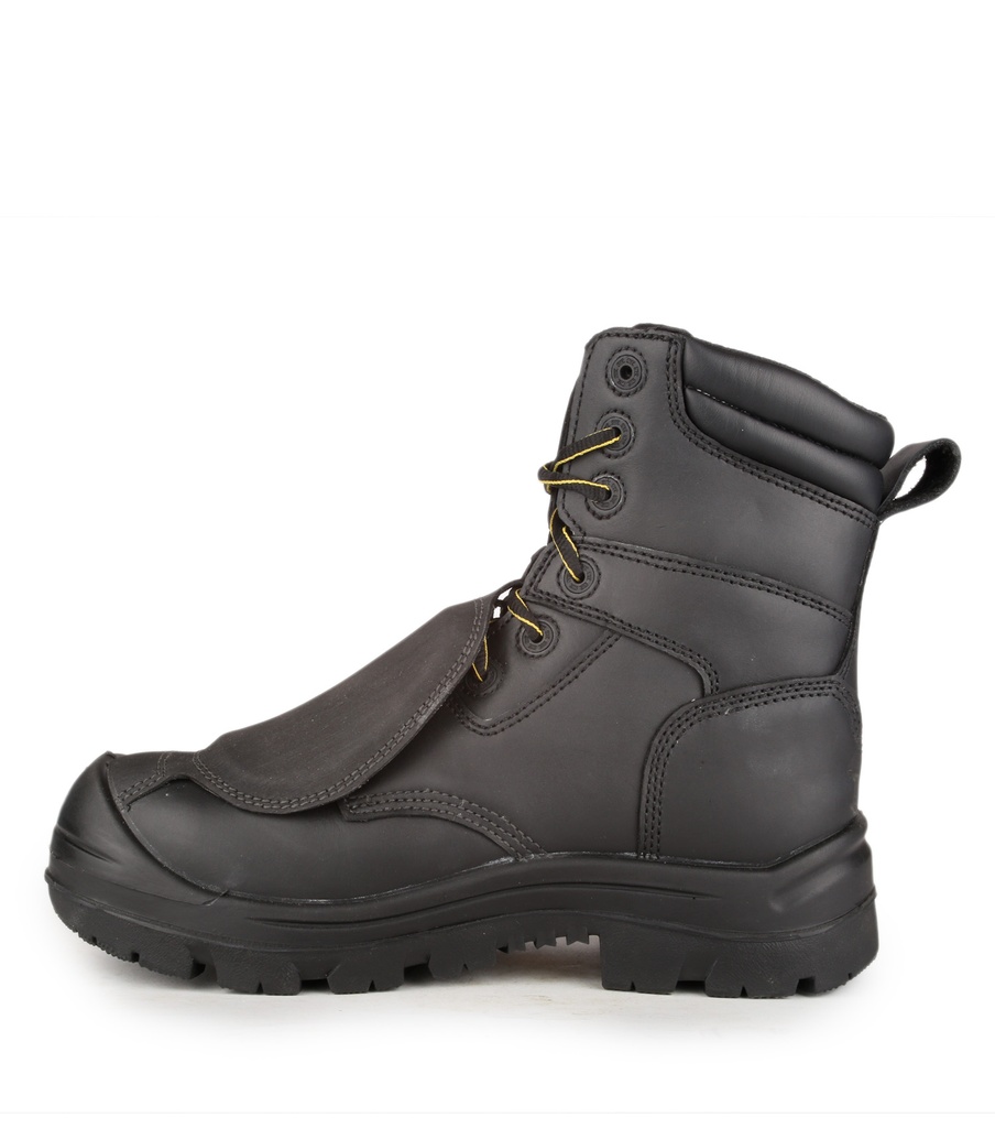 Alloy, Bottes travail 8''Protection métatarsienne|Vibram TC4+ (Noir)