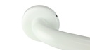Barre d'appui en acier inoxydable finition blanche 36"