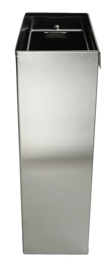 Frost code 326 Stainless Steel Waste Receptacle Side View.webp