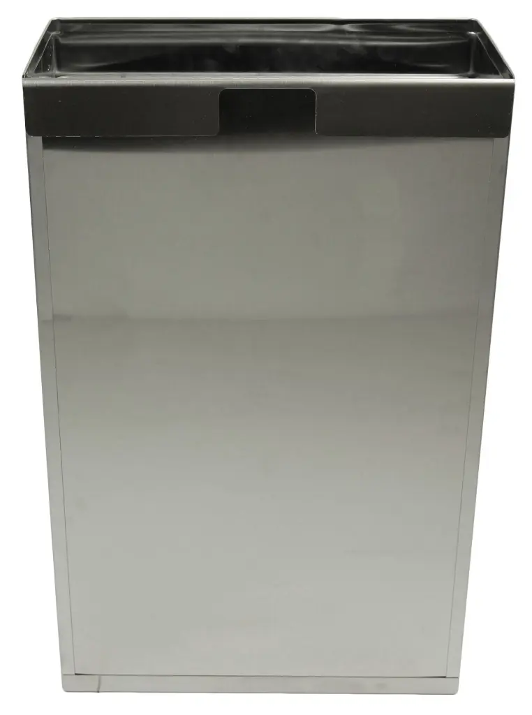 Frost code 326 Stainless Steel Waste Receptacle Back View.webp