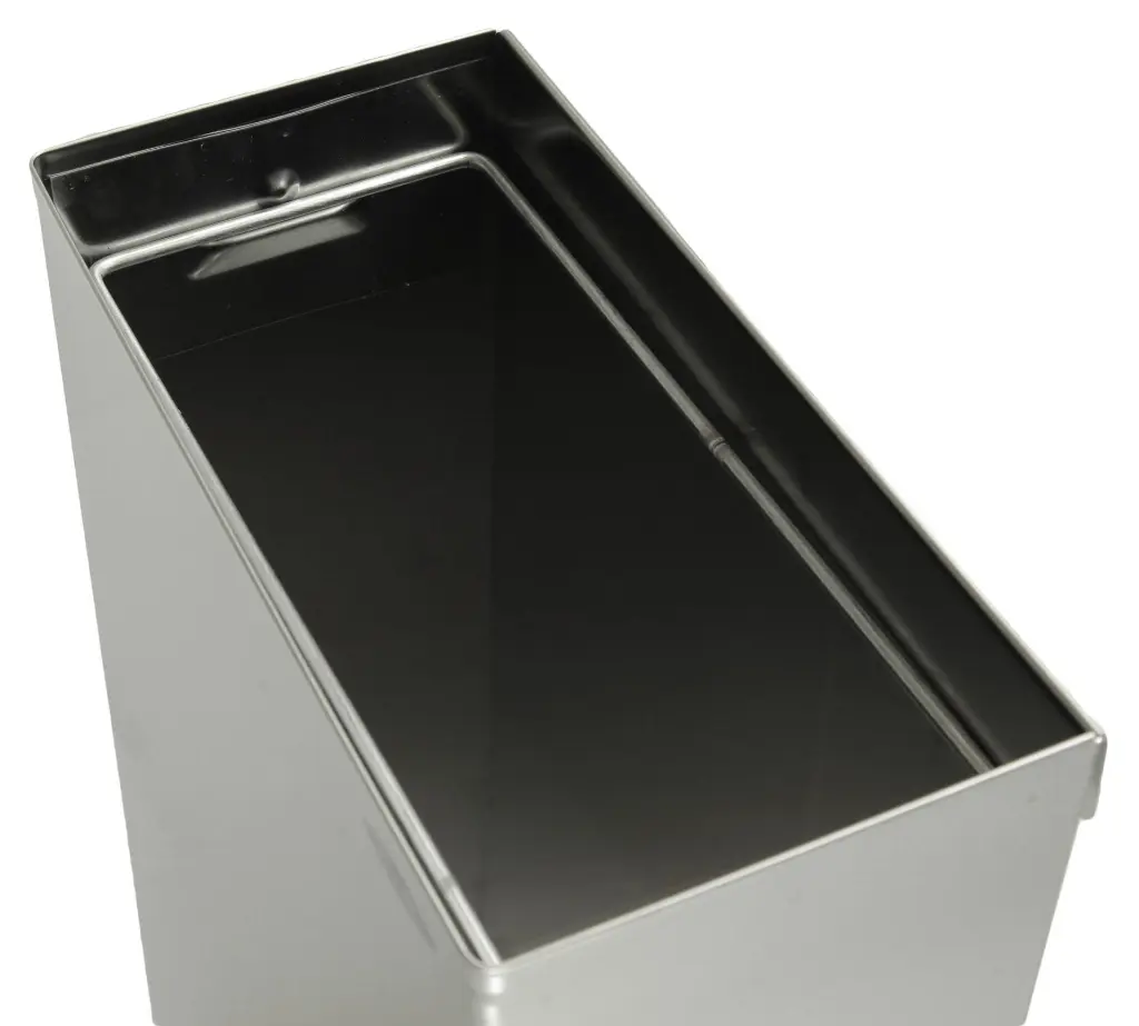 Frost code 326 Stainless Steel Waste Receptacle Top View.webp
