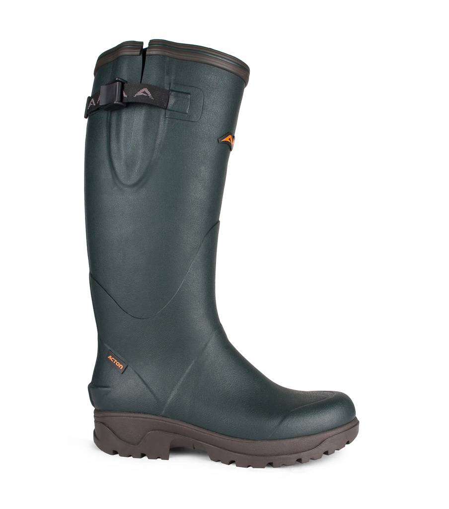 Tackle, Bottes de pluie 16.5’’ en caoutchouc naturel (Vert)