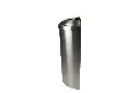 Frost code 312-S Stainless Steel Waste Receptacle Side View.webp