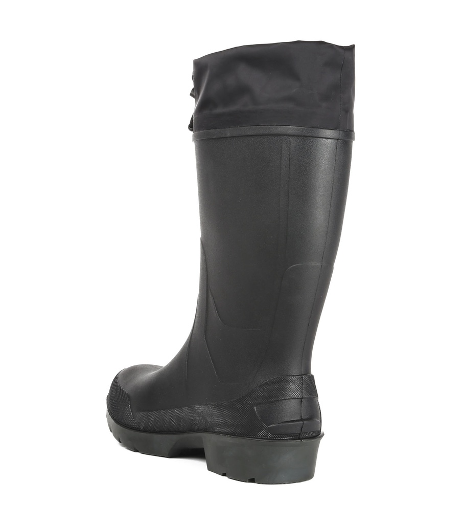 Stormy CSA, Bottes de travail isolées 15'' en caoutchouc (Noir)