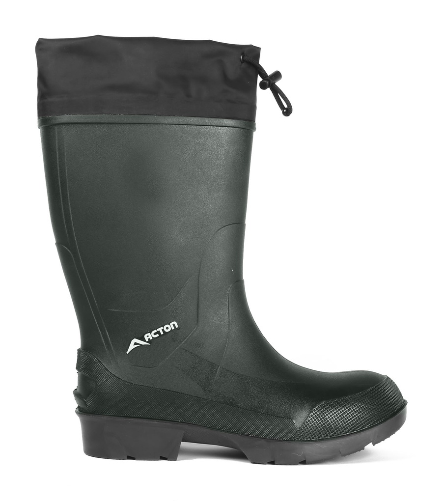 Stormy, Bottes de caoutchouc 15’’ isolées (Vert)