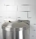 Frost code 312-S Stainless Steel Waste Receptacle In Use.webp