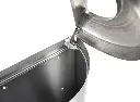 Frost code 312-S Stainless Steel Waste Receptacle Open View.webp
