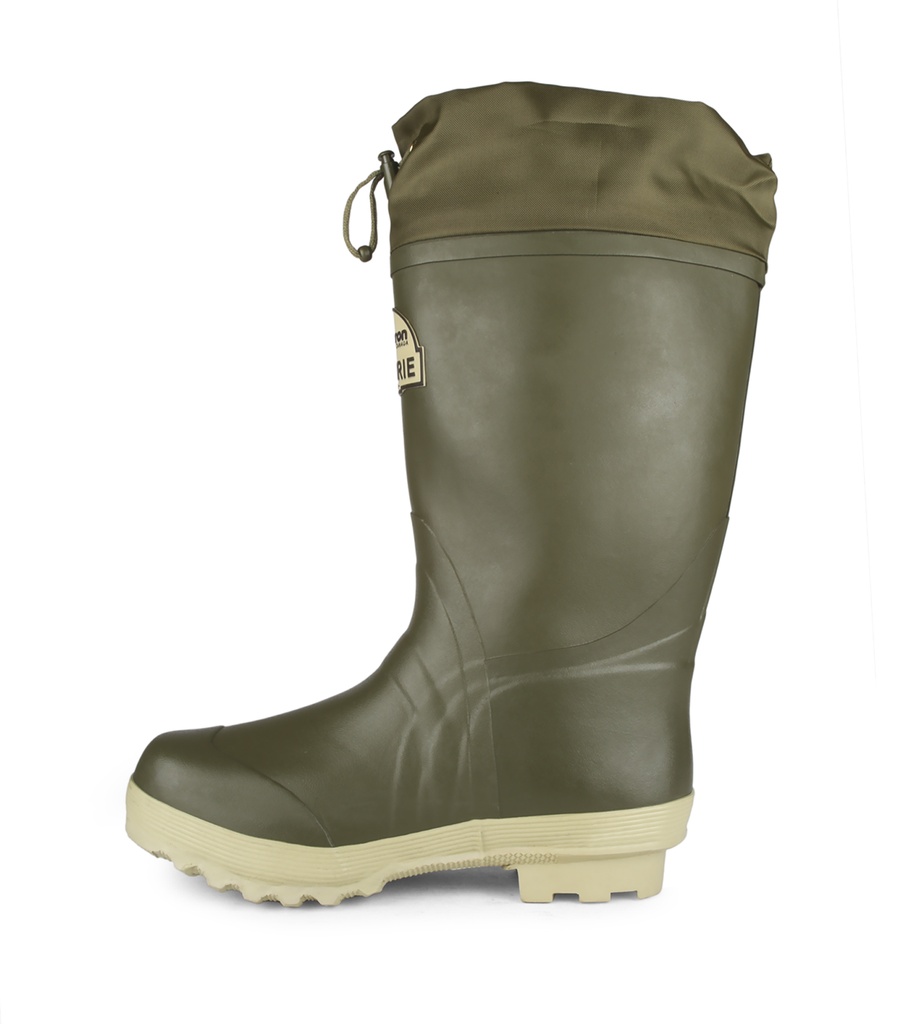 Prairie,  Bottes de pluie 14'' isolées, en caoutchouc naturel (Vert)