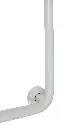 Frost code 1003-W30X30 White Grab Bar Flange View.webp