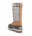 Carolyn, Bottes d'hiver 12'' pour femme. Feutre amovible  (Tan)