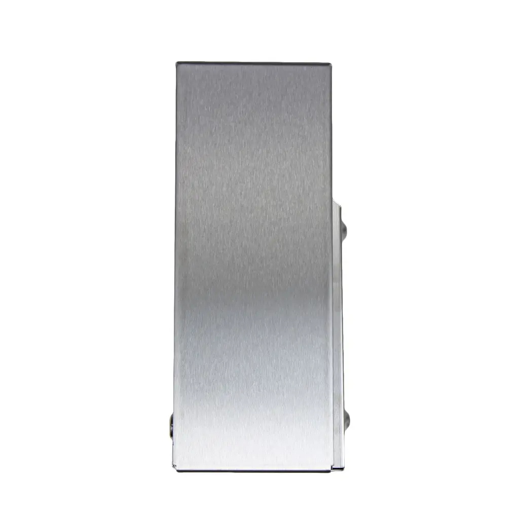 Frost code 909 Stainless Steel Outdoor Ashtray Side View.webp