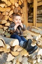 Duckies noir Bottes mi-saison imperméables pour enfants