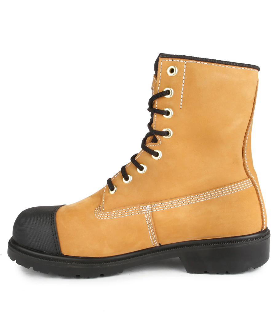 Hardcore Bottes de travail en cuir nubuck tan /Pr