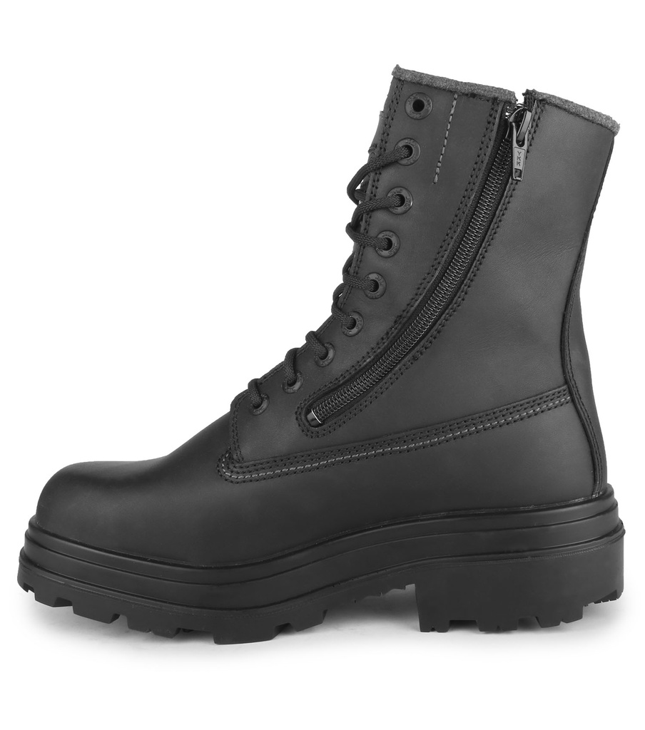 Blitz-Ice, Bottes de travail 8'' isolées Vibram Artic Grip Pro (Noir)