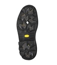 Blitz-Ice, Bottes de travail 8'' isolées Vibram Artic Grip Pro (Noir)