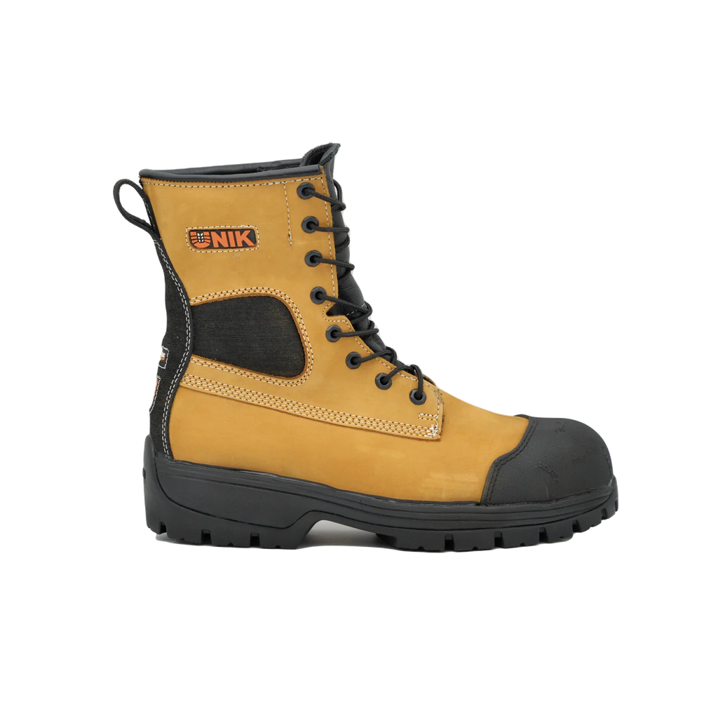 Contractor Dry Ice, Bottes de sécurité 8" en cuir (Tan)