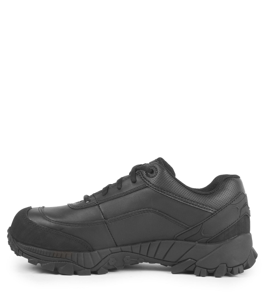 Bruce,  Souliers de travail athlétiques en cuir. Vibram TC4+ (Noir)