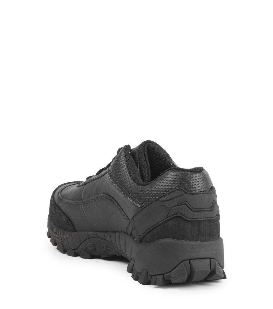 Bruce,  Souliers de travail athlétiques en cuir. Vibram TC4+ (Noir)