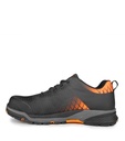 Trainer, Souliers de travail athlétiques sans métal, (Noir et Orange)