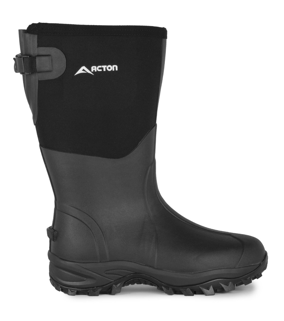 Sportsman,  Bottes de pluie 14'' isolée caoutchouc et néoprène (Noir)