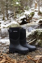 Sportsman,  Bottes de pluie 14'' isolée caoutchouc et néoprène (Noir)