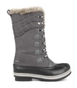 Emma, Bottes d'hiver 12'' pour femme Feutre amovible (Gris)