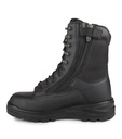 911,  Bottes tactiques 8" imperméables en cuir et en nylon, Vibram TC4 (Noir)