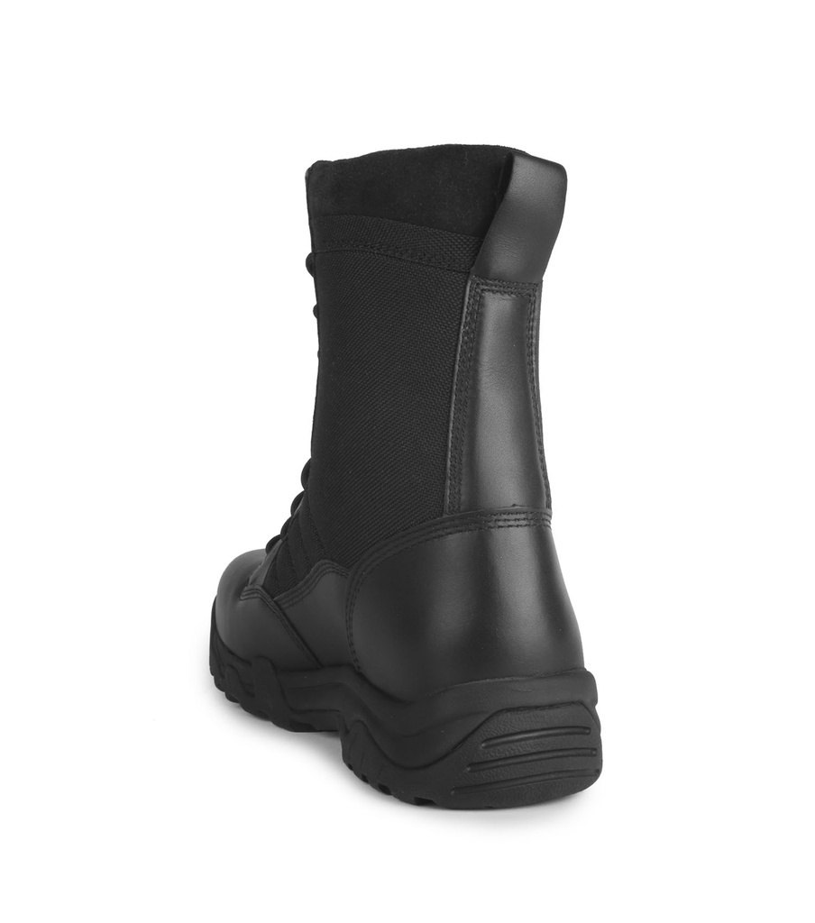 10-4 , Bottes tactiques 8" ultra légères en cuir et  en nylon (Noir)