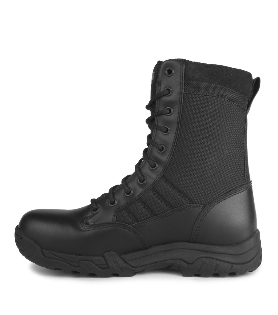 10-4 , Bottes tactiques 8" ultra légères en cuir et  en nylon (Noir)