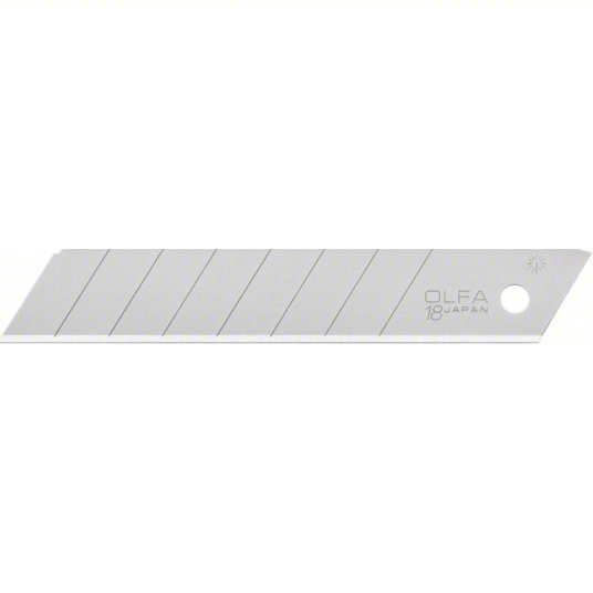 Lames de rechange pour couteau utilitaire 18mm 50 /Pqt