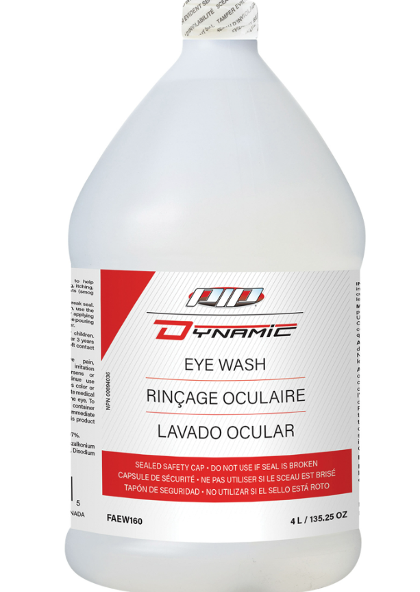 Sterile eyewash isotonic solution 160oz / 4L