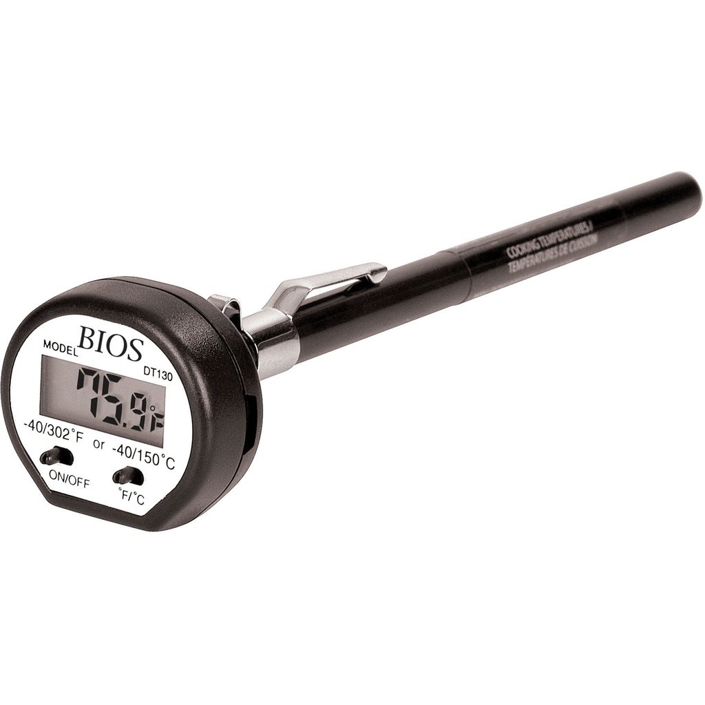 Thermomètre numérique à tige pour -40-150 deg. C