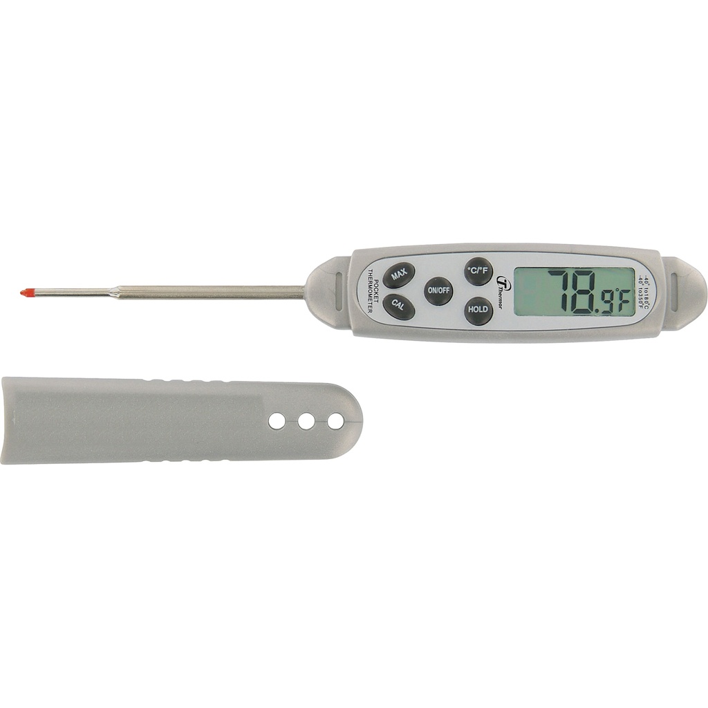 Thermomètre numérique à tige à l'épreuve de l'eau -40 à 232 deg. C