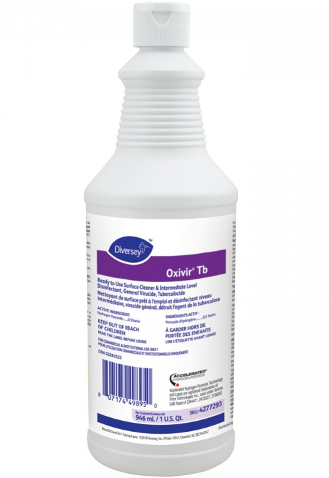 Oxivir TB Nettoyant Désinfectant prêt à l'emploi 946 ml