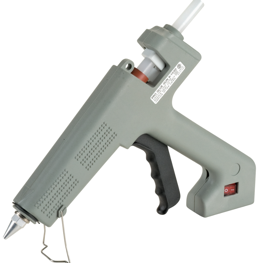 Fusil à colle robuste 80W 120C-193C pour bâtonnets de 7/16"