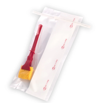 SANI-STICK Éponges sur manche avec solution tampon neutralisant et sacs d'échantillon stériles 4 mil 5-1/2" x 11" 100/Cs