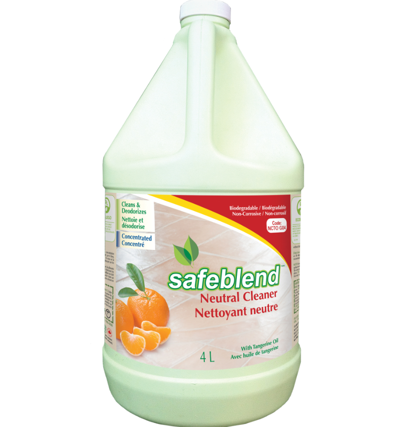 Safeblend Nettoyant tout-usage et dégraissant naturel sans fragrance 4 L