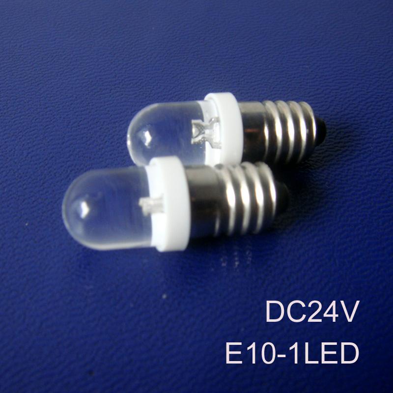 Miniature DEL 0.75T3-1/4" blanc chaud E10 24V 30mA