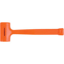 Marteau sans rebond de 8 oz orange