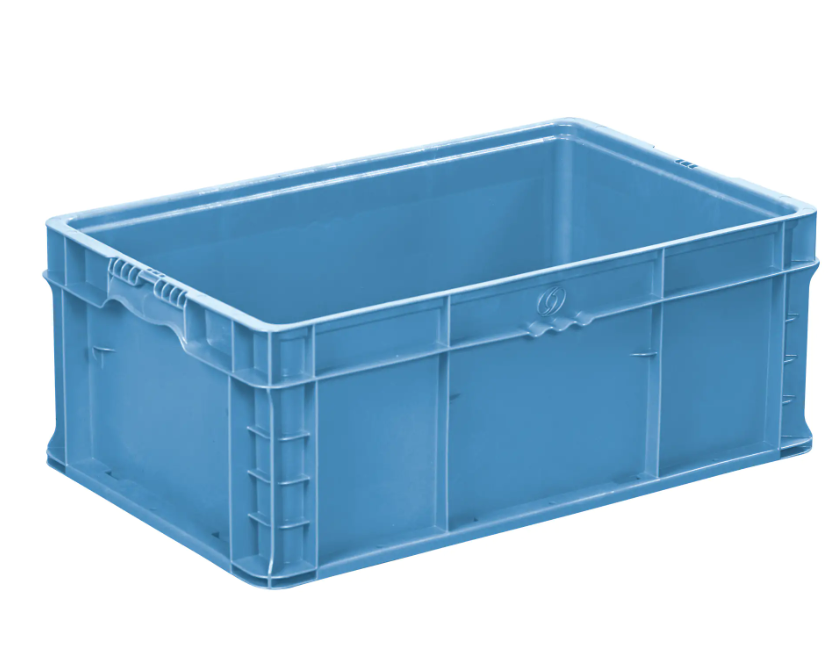 Système de contenants d'expédition 4845 de StakPak Plus, 15" la x 24" p x 9,5" h, Bleu royal