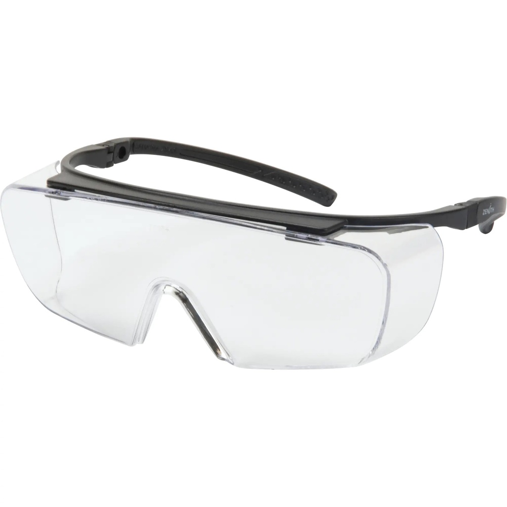 Lunettes de sécurité Z2700 OTG, Lentille Transparent, Revêtement Anti-égratignures, ANSI Z87+/CSA Z94.3