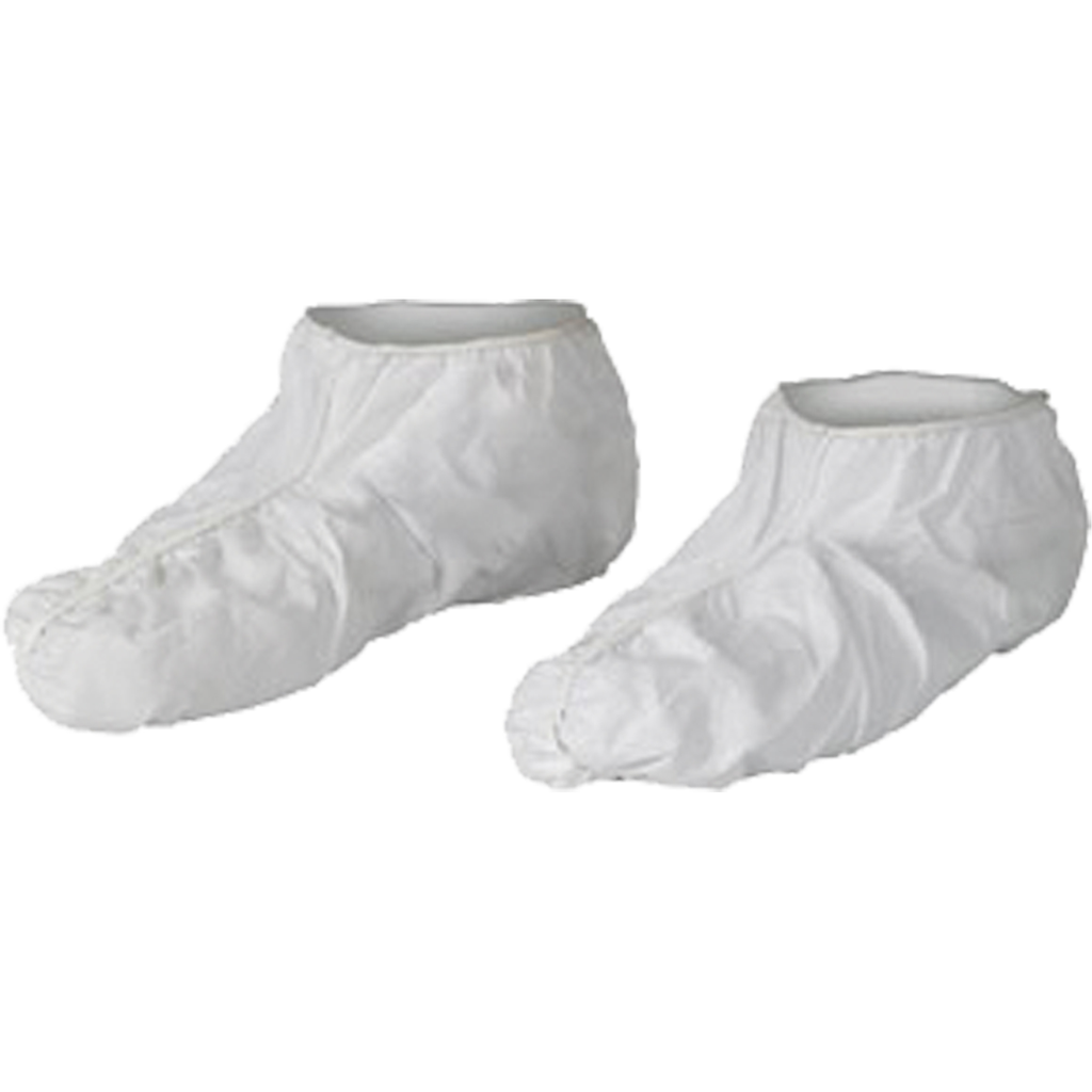 KleenGuard™ A40 Shoe Covers, Medium, Vinyl, (White)