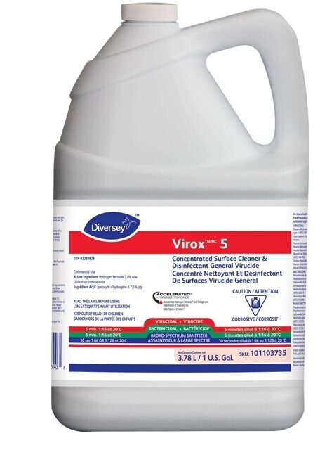 Virox AHP 5 Nettoyant désinfectant concentré 3.78L