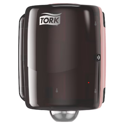 Tork Performance Distributeur de chiffons en rouleau centrifuge rouge/noir