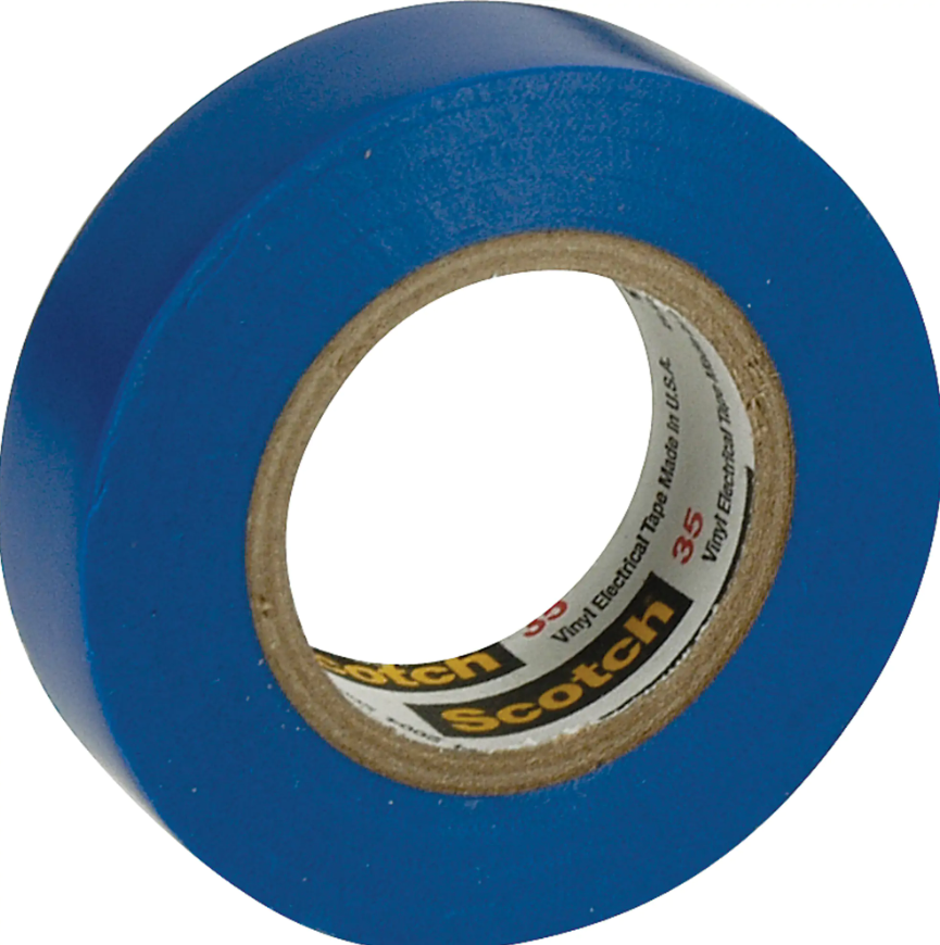 Rubans en vinyle Bleu pour codage en couleurs 35 ScotchMD