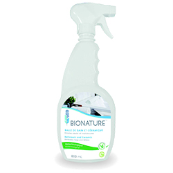 Bionature Nettoyant à salle de bain et céramique biotechnologique 800ml avec vaporisateur