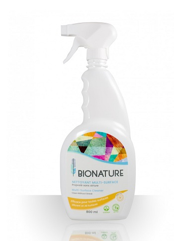 Bionature Nettoyant multi-surface 800ml avec vaporisateur