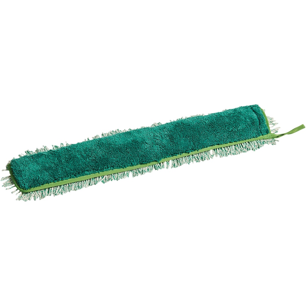 Microfiber duster 22" green with fringe